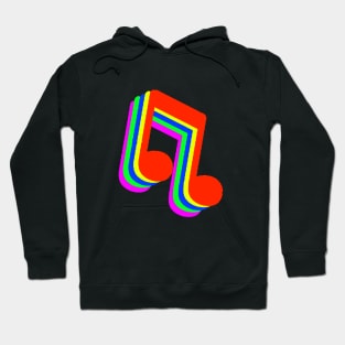 Music collorfull Hoodie